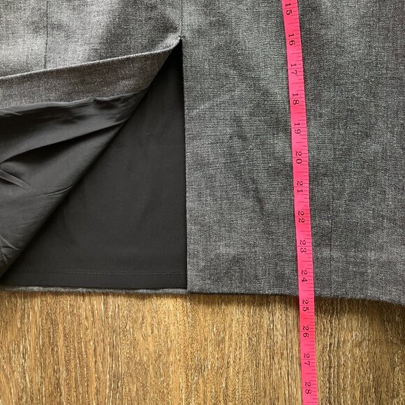 Express Gray Size 12 Lined Pencil Skirt - Picture 7 of 7